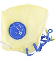 Durasafe Mask FFP1 DS 150V Valved Dust Respirator | Easy-Breath Exhalation Valve with 3-Layer Filtration | Comfortable Cup Design for Construction, DIY & Industrial Safety Applications in UAE at Best Price